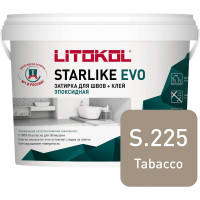 Эпоксидный состав для укладки и затирки мозаики LITOKOL STARLIKE EVO S.225 TABACCO 485270004