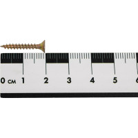 Шурупы ВИРТУОЗ 3х20 потайная головка, желтый цинк 800 шт 280-04468