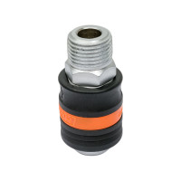 Быстросъем рапид, Мама - Внешняя резьба 1/2" (20мм) NORM GS-M-2720-1