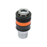 Быстросъем рапид, Мама - Внешняя резьба 1/2" (20мм) NORM GS-M-2720-1