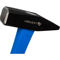 Слесарный молоток HOEGERT TECHNIK 500 г, с рукояткой из стекловолокна HT3B025