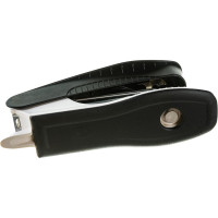 Степлер INFORMAT ERGONOMICS до 30 листов № 24/6 пластик черный SEG-30K