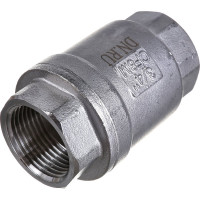 Клапан обратный LSCV 3/4″ Ду20 DN.ru Ру16 муфтовый, пружинный, нержавеющая сталь D100-00488