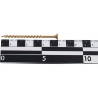 Набор для крепления ВИРТУОЗ дюбель 6x52 U, шуруп 4x70 потайная головка, желтый цинк, 80 шт. 550-87352