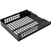 Набор горизонтальных лотков для бумаг Стамм Strong 3 шт, на металлических стержнях, черный ЛТ112