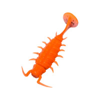 Съедобные искусственные виброхвосты LUCKY JOHN LJ Pro Series ALIEN BUG 2,5in, цвет T48, 7шт. 140165-T48