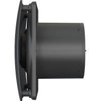 Осевой вытяжной вентилятор DICITI RIO 5C Matt black, диаметр 123 мм, декоративный 90-06998