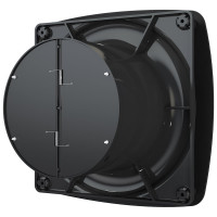 Осевой вытяжной вентилятор DICITI RIO 5C Matt black, диаметр 123 мм, декоративный 90-06998