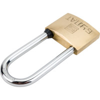 Навесной замок БУЛАТ ВС 1150-01 латунный, d=8 мм 13360