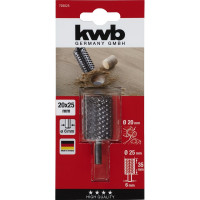 Бор-фреза по дереву (20x25 мм; хвостовик 6 мм) KWB 705025