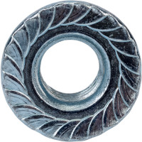 Гайка с фланцем КРЕП-КОМП нержавейка, DIN 6923, А2, М6 200 шт. гфн6