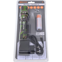 Фонарь TDM ELECTRIC Тактика 4, аккум., 1 LED 5 Вт CREE, 170 лм, алюм., фокус., 1х18650, SQ0350-0053
