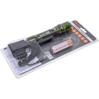 Фонарь TDM ELECTRIC Тактика 4, аккум., 1 LED 5 Вт CREE, 170 лм, алюм., фокус., 1х18650, SQ0350-0053