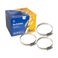 Хомут KRAFT 50-70 мм, нержавеющая сталь, уп. 50 шт. KT 880409