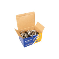 Хомут KRAFT 30-45 мм, нержавеющая сталь, уп. 50 шт. KT 880406