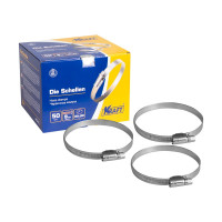 Червячный хомут KRAFT 60-80 мм, уп. 50 шт. KT 880210