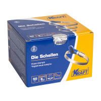 Хомут с ключом KRAFT 16-27 мм, уп. 50 шт. KT 880503