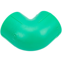 Уголок Blue Ocean 90 градусов, 25, полипропиленовый, зеленый PPRF/90E G -25