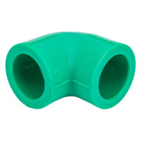 Уголок Blue Ocean 90 градусов, 25, полипропиленовый, зеленый PPRF/90E G -25