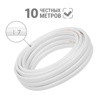 Шнур TDM ELECTRIC ШВВПмб 2х0,75 10м, белый Народный SQ0120-0152