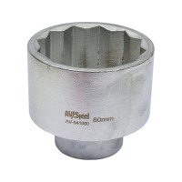 Головка двенадцатигранная (80 мм; 1"DR) AV Steel AV-541080
