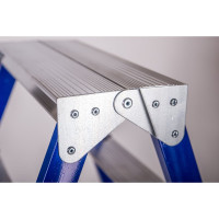 Стремянка STAIRS стальная двухсторонняя 6 ступеней CS206