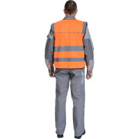 Жилет СОЮЗСПЕЦОДЕЖДА СПЕКТР ПРЕМИУМ оранжевый р. 48-50/L 2000000036397