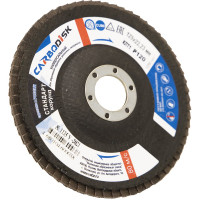 Круг лепестковый торцевой (125х22.23 мм; P120; корунд) CARBODISK Н0172135 00-00016555