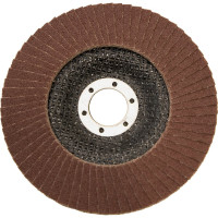 Круг лепестковый торцевой (125х22.23 мм; P120; корунд) CARBODISK Н0172135 00-00016555