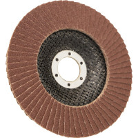 Круг лепестковый торцевой (125х22.23 мм; P120; корунд) CARBODISK Н0172135 00-00016555
