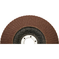 Круг лепестковый торцевой (125х22.23 мм; P120; корунд) CARBODISK Н0172135 00-00016555