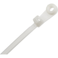 Нейлоновая хомут-стяжка под винт duwi 150x3,6 мм, белая, упаковка 10 шт. 30296 4