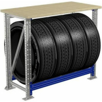 Верстак IRONMEBEL Крепыш 100x50x86 M-KREP1