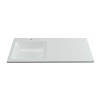 Напольная тумба ORANGE Optima с левой раковиной, под стиральную машину Op-110TUW+RAL