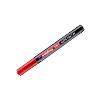 Глянцевый лаковый маркер EDDING округлый наконечник, 1-2 мм, красный E-791#2 1183522