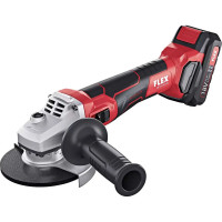 Аккумуляторная угловая шлифовальная машина с тормозом FLEX LB 125 18.0-EC С 499307