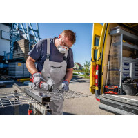 Аккумуляторная угловая шлифовальная машина с тормозом FLEX LB 125 18.0-EC/5.0 Set 499331