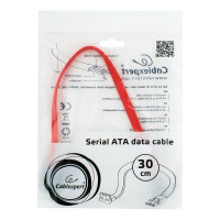 Интерфейсный кабель Cablexpert SATA 30см CC-SATAM-DATA90-0.3M