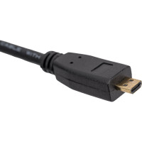 Кабель-адаптер 5bites HDMI F - micro HDMI M, v1.4B, 0.1м BC-HDM2AF