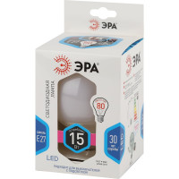 Светодиодная лампа ЭРА LED G90-15W-4000K-E27 диод, шар декор, 15Вт, нейтральный свет Б0049078