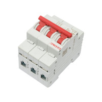 Автоматический модульный выключатель DKC YON MD63 3P 63А C 6kA MD63-3C63-6