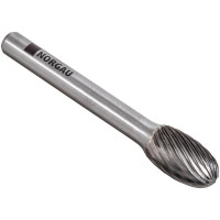 Борфреза твердосплавная форма E (8х15 мм; хвостовик 6 мм) NORGAU 077125280