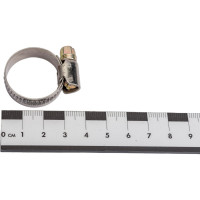 Червячный хомут vertextools нерж. сталь W2, 16-25 мм, 100 шт. 08-16-25