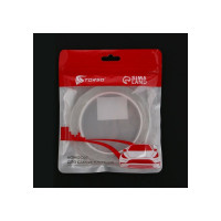 Прозрачная, двусторонняя, акриловая клейкая нано лента TORSO 10 мм х 3 м 5180088