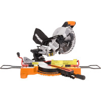 Аккумуляторная торцовочная пила WORX без АКБ и ЗУ, коробка WX845.9