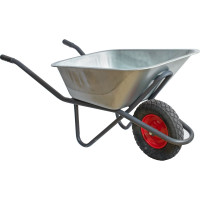 Строительная тачка Yard одноколесная, грузоподъемность 200 кг, объем 90 л 66-9-180