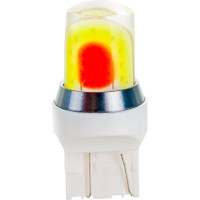 Автолампа SKYWAY диод, T20 (W21/5W), 12 В, 30 COB диодов, BAY15d, 2-конт., белая S08201528