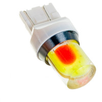 Автолампа SKYWAY диод, T20 (W21/5W), 12 В, 30 COB диодов, BAY15d, 2-конт., белая S08201528