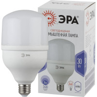 Светодиодная лампа ЭРА LED POWER T100-30W-6500-E27 колокол, 30 Вт, холодный, E27, 20/600 Б0049597