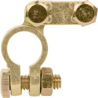 Клемма для АКБ Alca + цинковый сплав под планку в блистере 509010